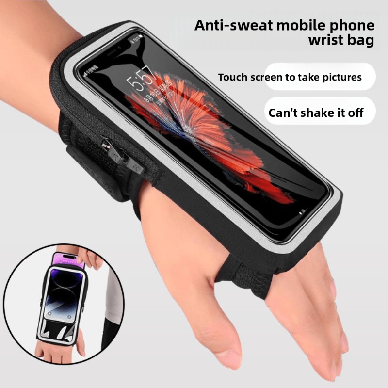 Running Gear Marathon - Brazalete Deportivo Unisex para Correr, Compatible