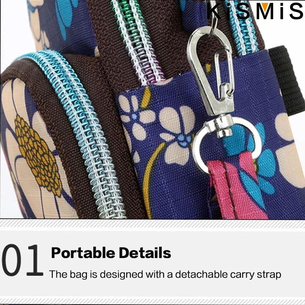 Bolsa de tela con diseño flora - Running Gear Outdoor reseña y precio
