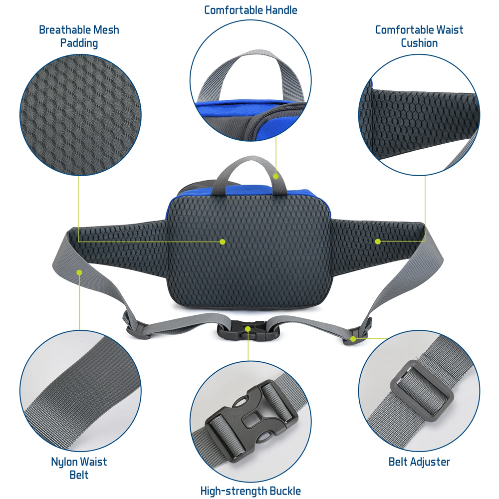 1PCSFanny Pack Waist Bag - Equ - Running Gear Marathon reseña y precio