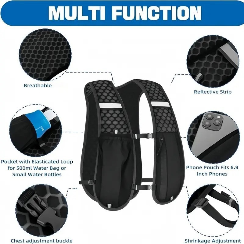Nuevo Chaleco de Hidratación U - Running Gear Marathon reseña y precio