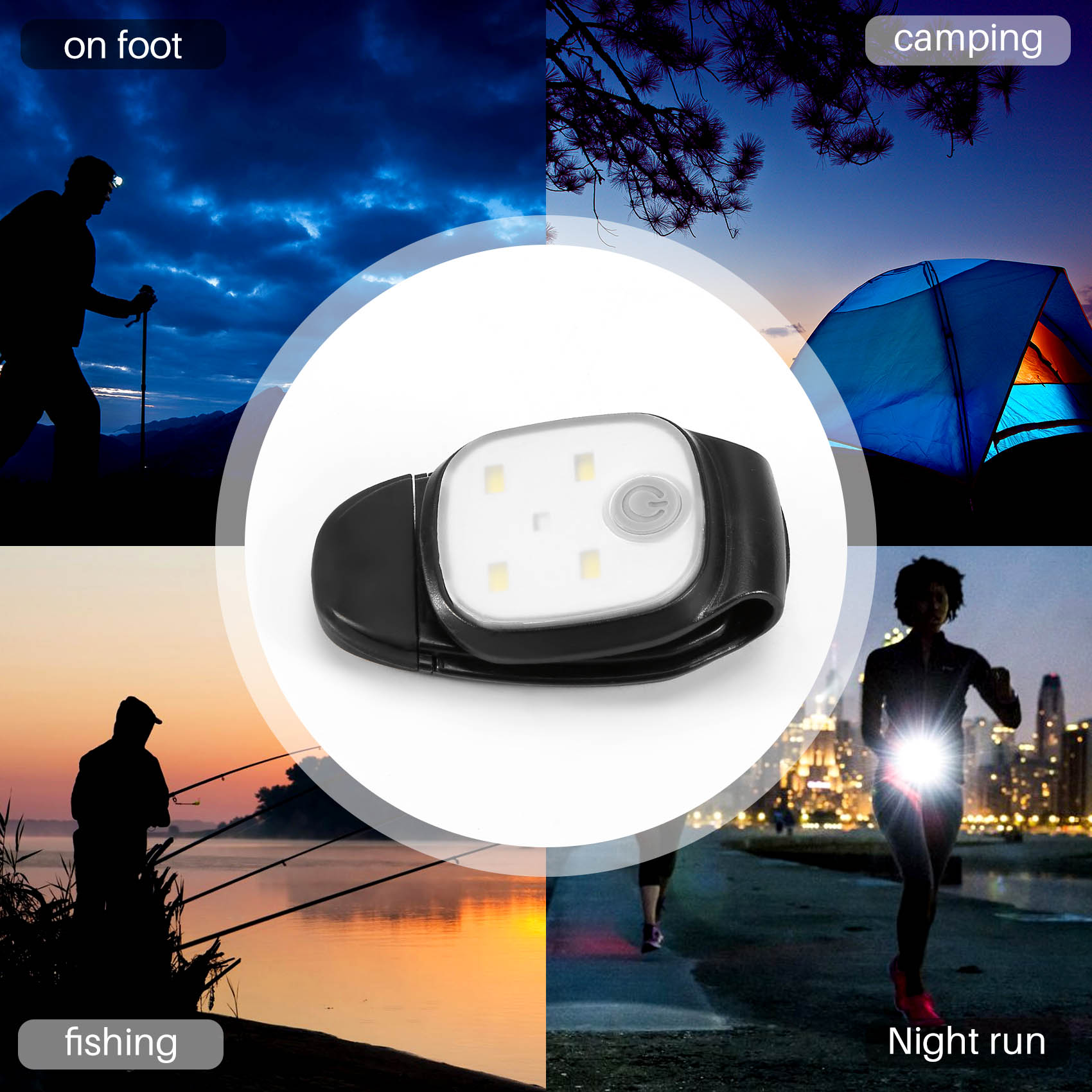 XSXS-Luces para correr con Cli - Running Gear Lights reseña y precio