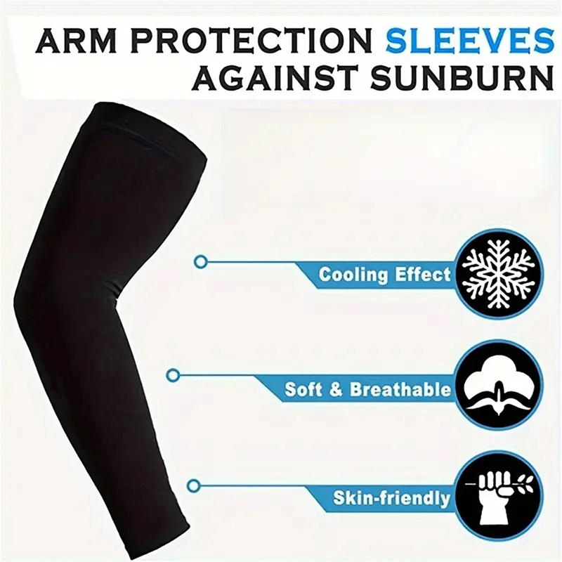 1 par de mangas de brazo para  - Running Gear Outdoor reseña y precio