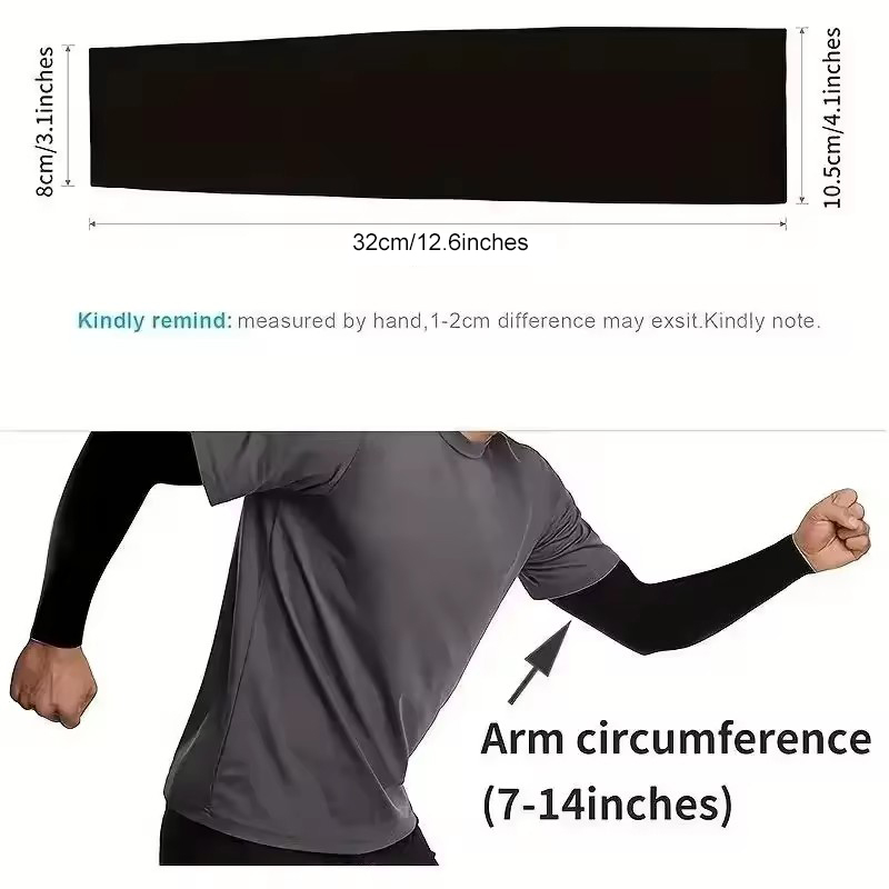 1 par de mangas de brazo para  - Running Gear Outdoor reseña y precio